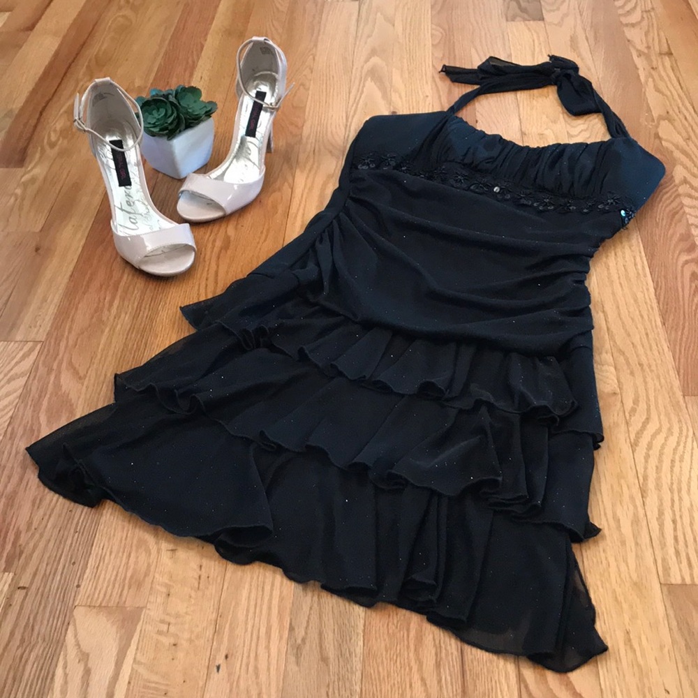 Black Juniors Dress